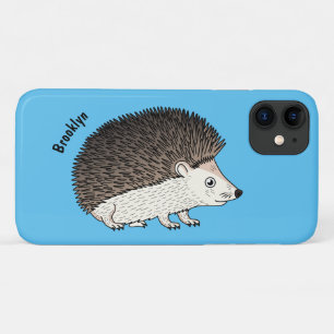 Capa Para iPhone 11 Ilustração de desenho animado de ouriço picante
