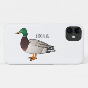 Capa Para iPhone 11 Ilustração de desenho animado de pato-reais
