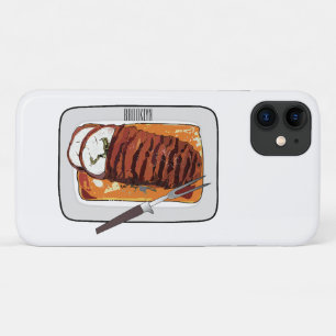 Capa Para iPhone 11 Ilustração de desenho animado de peru-bravo