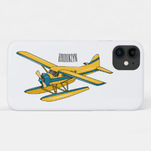 Capa Para iPhone 11 Ilustração de desenho animado de Seaplane
