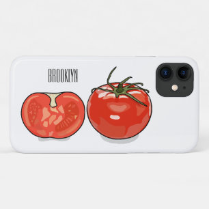 Capa Para iPhone 11 Ilustração de desenho animado de tomate