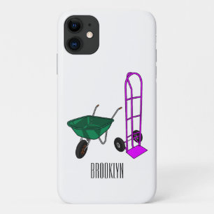 Capa Para iPhone 11 Ilustração de desenho animado do carrinho de rodas
