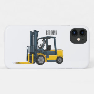 Capa Para iPhone 11 Ilustração de desenho animado do empilhador