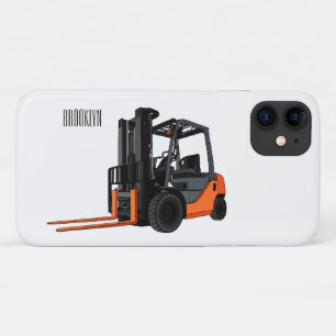 Capa Para iPhone 11 Ilustração de desenho animado do empilhador