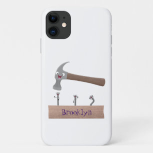 Capa Para iPhone 11 Ilustração de desenho animado, engraçada e de mart