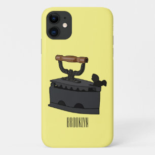 Capa Para iPhone 11 Ilustração de desenho de ferro do carvão