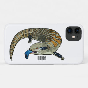 Capa Para iPhone 11 Ilustração de desenho em tons azuis