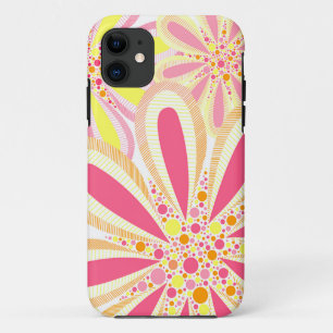 Capa Para iPhone 11 Ilustração digital de Primavera de Petais e Pont