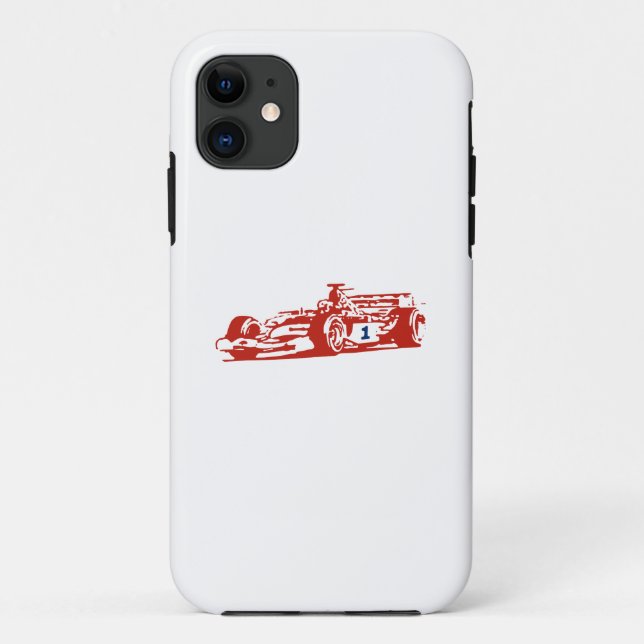 Capa Para iPhone 11 Ilustração Legal de Corrida Automática (Verso)