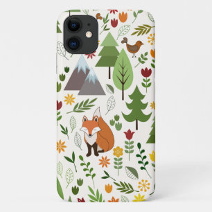 Capa Para iPhone 11 Ilustrações de Estilo Escandinavo no Padrão de Lg 