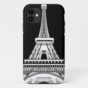 Capa Para iPhone 11 Imagem Branca em Torre Eiffel