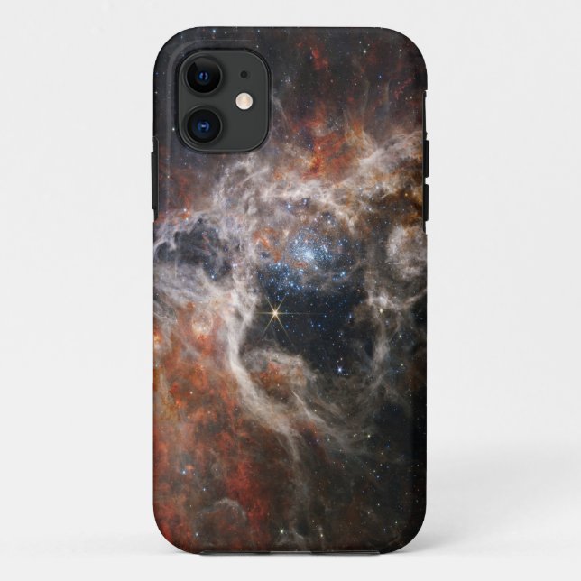 Capa Para iPhone 11 Imagem da Nebula Tarantula do JWST (Verso)