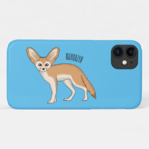 Capa Para iPhone 11 Imagem de desenho animado de fennec fox