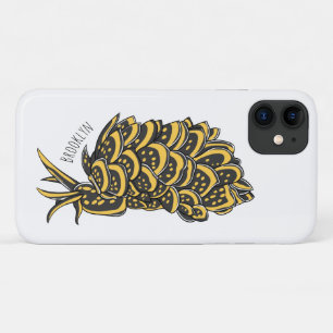 Capa Para iPhone 11 Imagem de desenho animado de lesmas do mar folhead