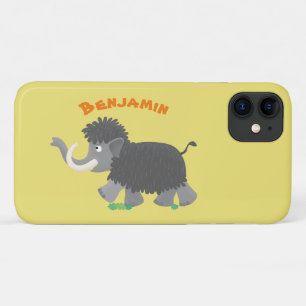 Capa Para iPhone 11 Imagem de desenho animado de mamute boazona
