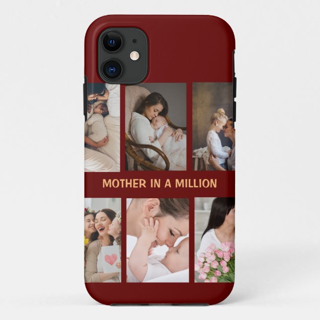Capa Para iPhone 11 Imagens personalizadas de presentes personalizávei (Verso)