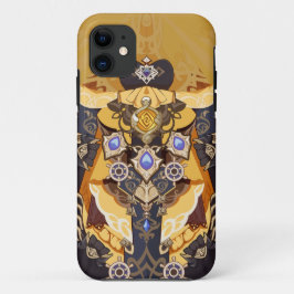 Capa Para iPhone 11 Impacto da Navia Signature Genshin