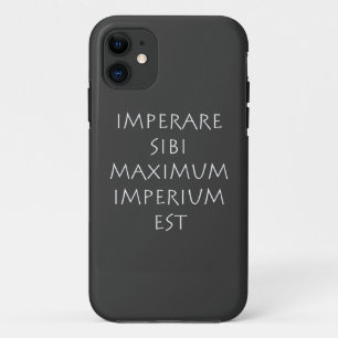 Capa Para iPhone 11 Imperare sibi maximum imperium est