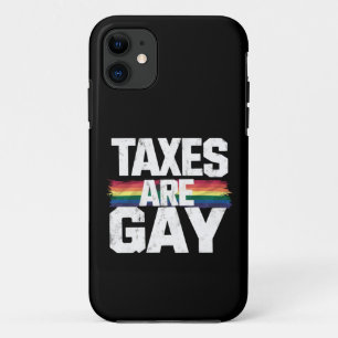 Capa Para iPhone 11 Impostos São Gay Engraçado Gay Orgulho Lgbt Mês do