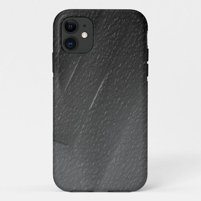 Capa Para iPhone 11 Impressão de cinza de textura (Verso)
