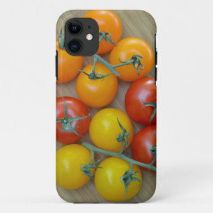 Capa Para iPhone 11 Impressão de tomate vermelho e amarelo