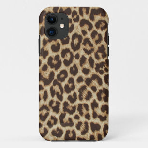 Capa Para iPhone 11 Impressão Leopard iPhone 5 Case