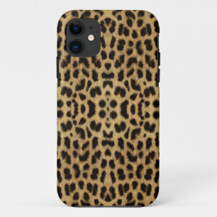 Capa Para iPhone 11 Impressão Leopard iPhone 5 Case