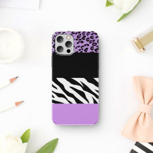 Capa Para iPhone 11 Impressão Leopardo, Impressão Zebra, Impressão Ani