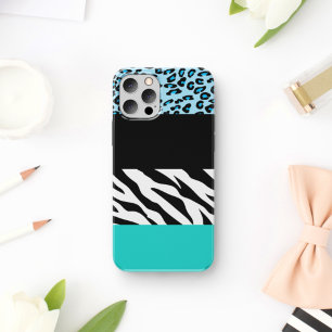 Capa Para iPhone 11 Impressão Leopardo, Impressão Zebra, Impressão Ani