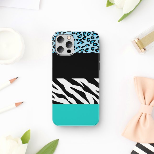 Capa Para iPhone 11 Impressão Leopardo, Impressão Zebra, Impressão Ani (Criador carregado)