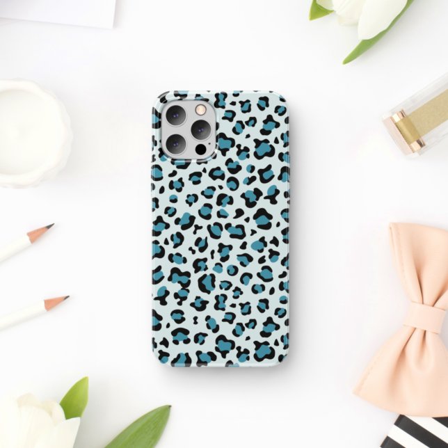 Capa Para iPhone 11 Impressão Leopardo, Manchas Leopardo, Leopardo Azu (Criador carregado)
