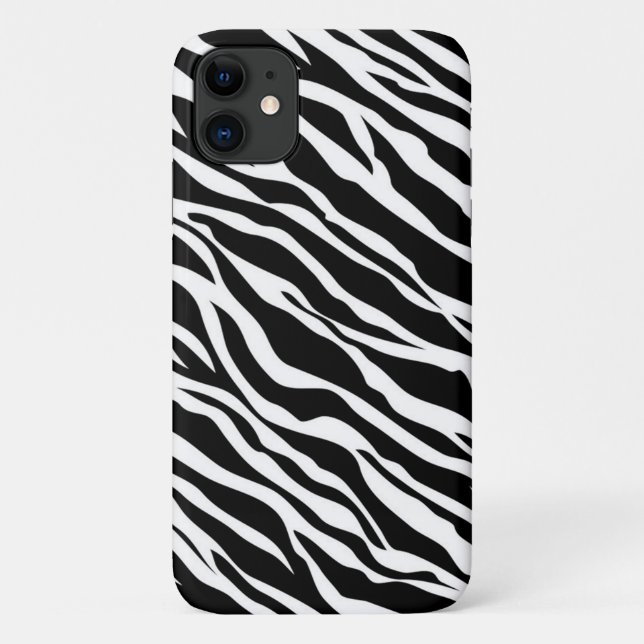 Capa Para iPhone 11 Impressão Zebra iPhone 5 Case (Verso)