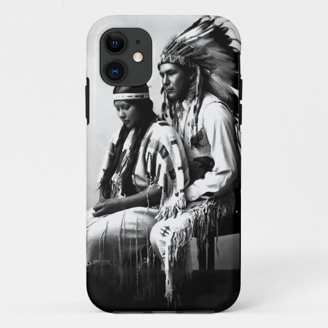 Capa Para iPhone 11 Índios Bannock de Casamento (Verso)