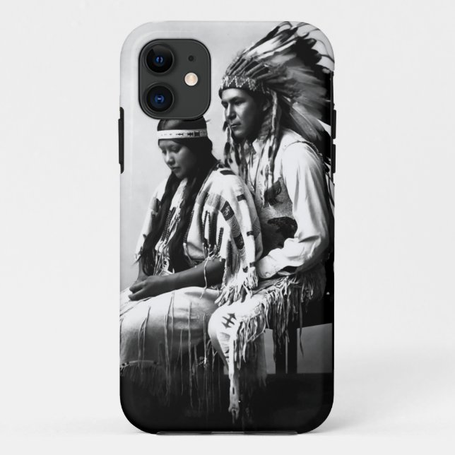 Capa Para iPhone 11 Índios Bannock de Casamento (Verso)
