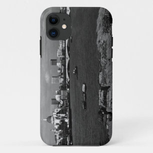 Capa Para iPhone 11 Inglaterra antiga Londres rio Tâmisa horizonte cid