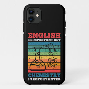 Capa Para iPhone 11 Inglês É Importante Mas Química É Importante