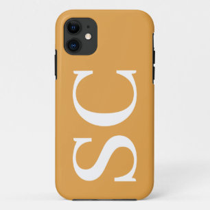 Capa Para iPhone 11 Inicialização de tipografia gráfica em negrito