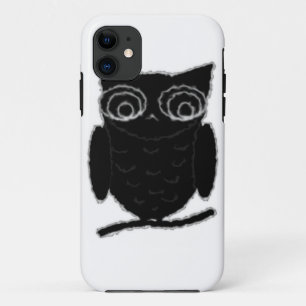 Capa Para iPhone 11 Inkblot Owl