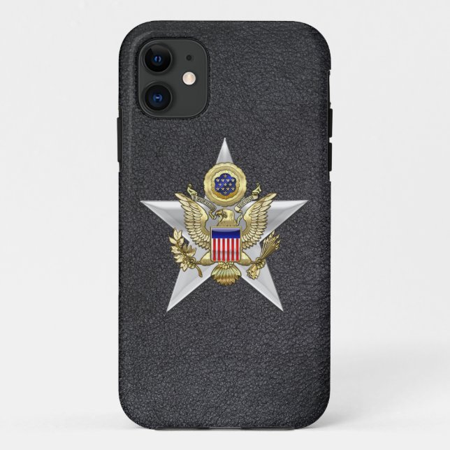Capa Para iPhone 11 Insígnia da Ramificação Geral do Funcionarios (Verso)