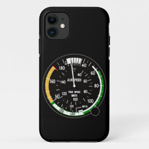 Capa Para iPhone 11 Instrumento de Voo Indicador de Velocidade da Aero