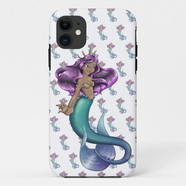 Capa Para iPhone 11 Iole de Sereia (Verso)