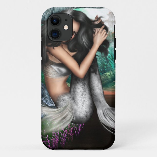 Capa Para iPhone 11 IP do modelo do qpc do iphone 5 mal lá - (Verso)