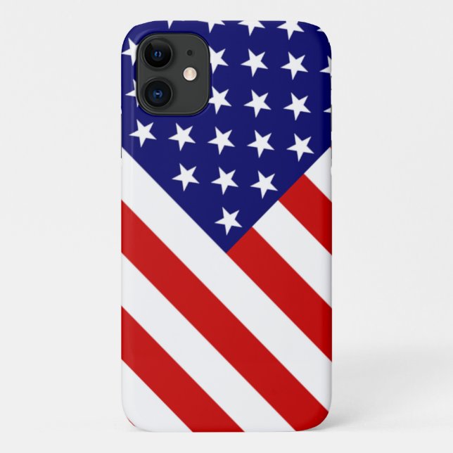 Capa Para iPhone 11 iphcnt Sinalizador EUA (Verso)