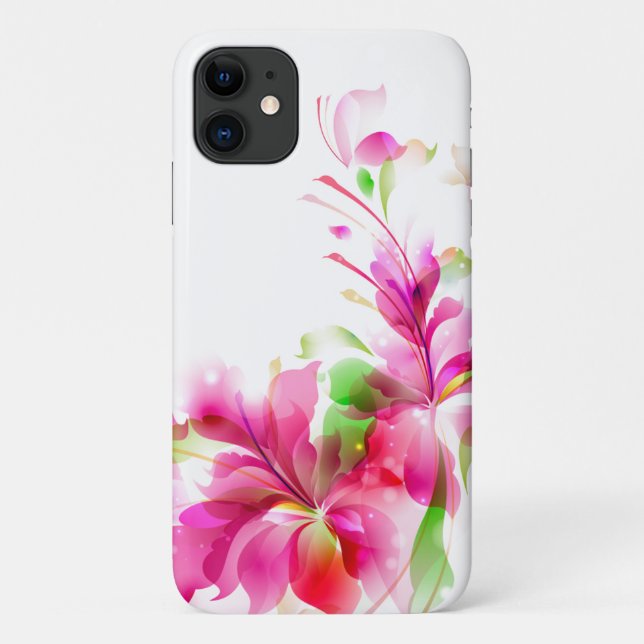 Capa Para iPhone 11 iPhone 11 Case-Tropical Floral (Verso)