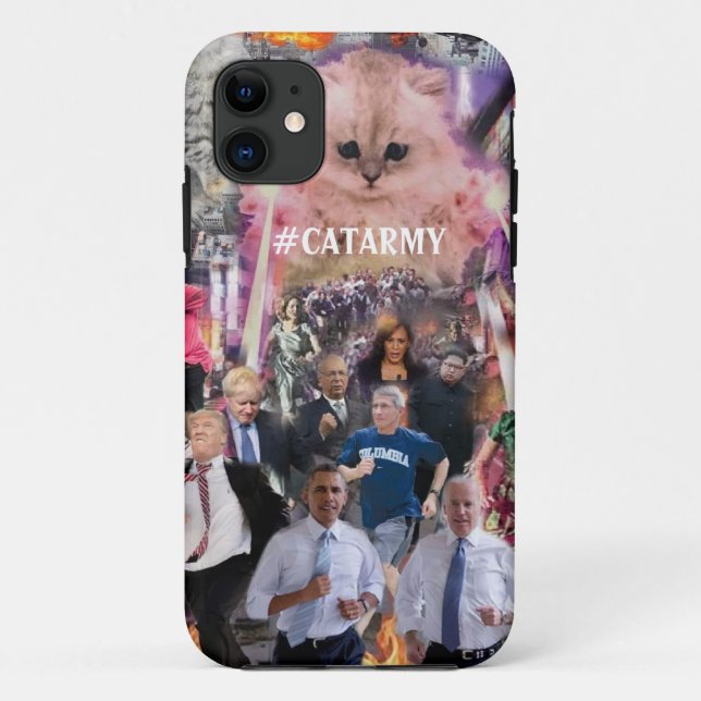 Capa Para iPhone 11 iPhone 11 #CATARMY Case (Verso)