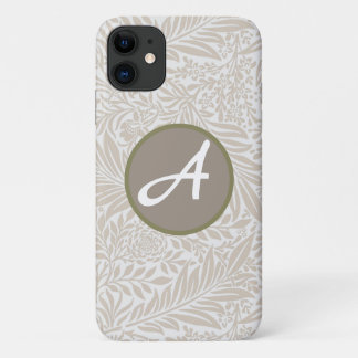 CAPA PARA iPhone 11 IPHONE 11 INICIAL PERSONALIZADO WILLIAM MORRIS