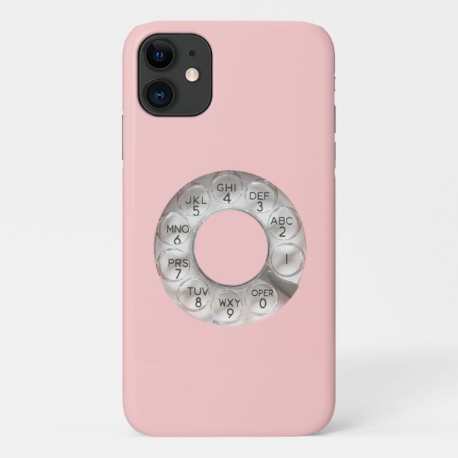 Capa Para iPhone 11 iPhone 11 rotineiro cor-de-rosa (Verso)