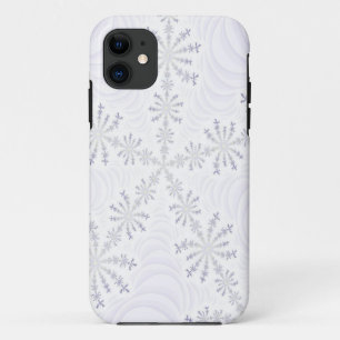 Capa Para iPhone 11 iPhone 5 Fractal Fractal com Floco de Neve Branco