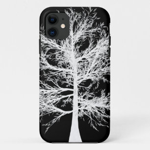 Capa Para iPhone 11 iPhone 5 Mal Ali Case White em Preto