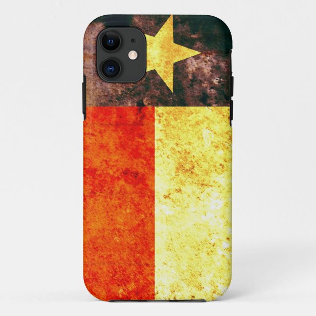Capa Para iPhone 11 iPhone 5 mal There™ da bandeira de Texas (Verso)
